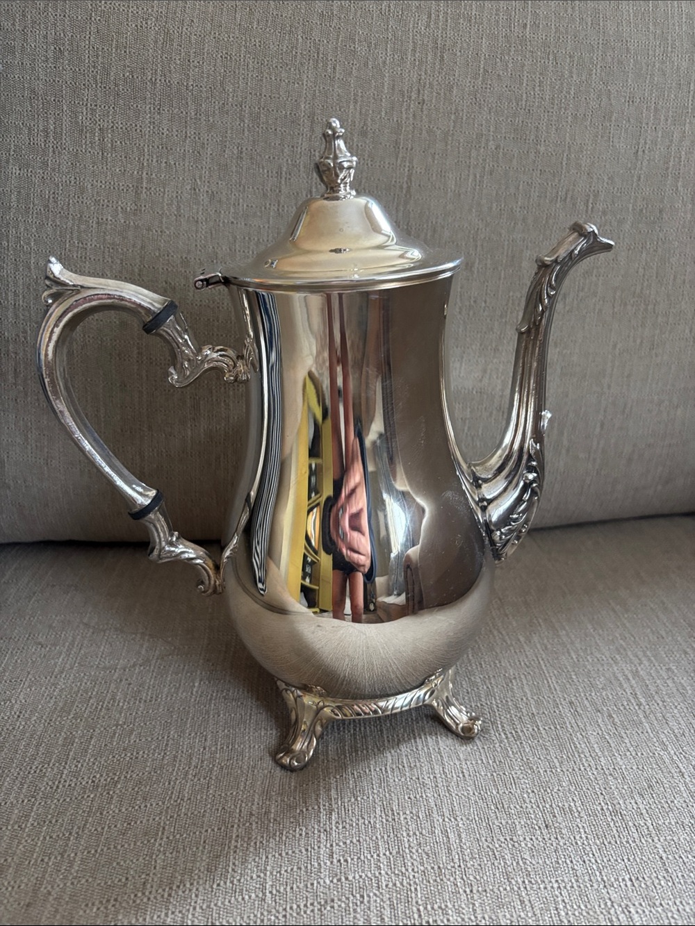 Vintage Silver plated Tea Pot Coffee Pot